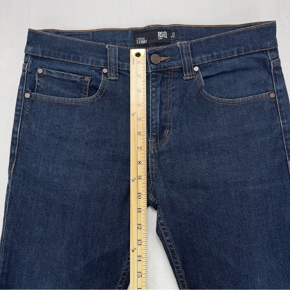 RSQ Blue Jeans 32x32 London Skinny LIKE NEW!! - Picture 11 of 13